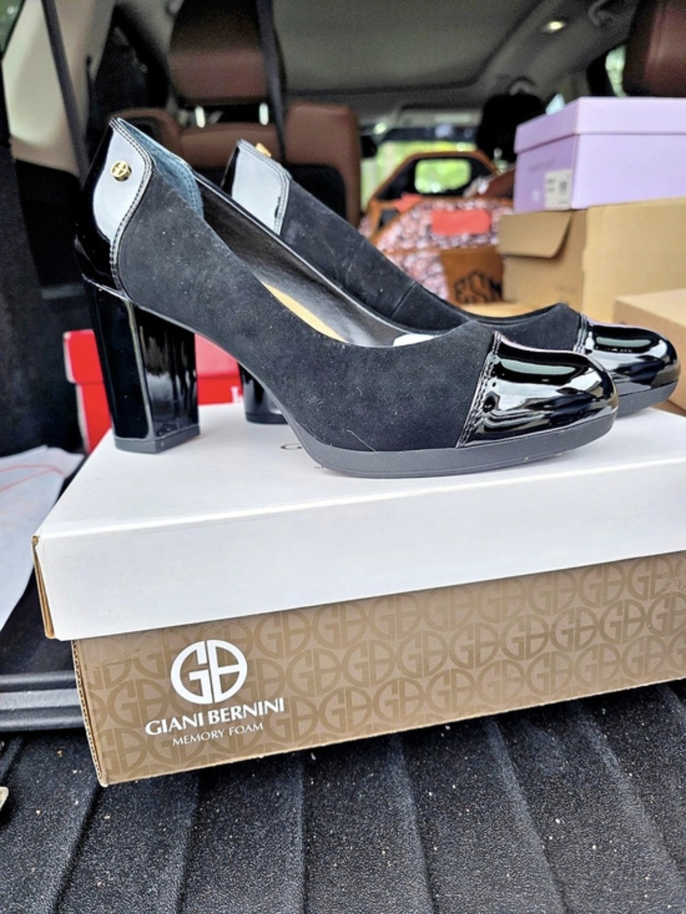 Giani Bernini Laynnel Black Pumps US 8.5 M